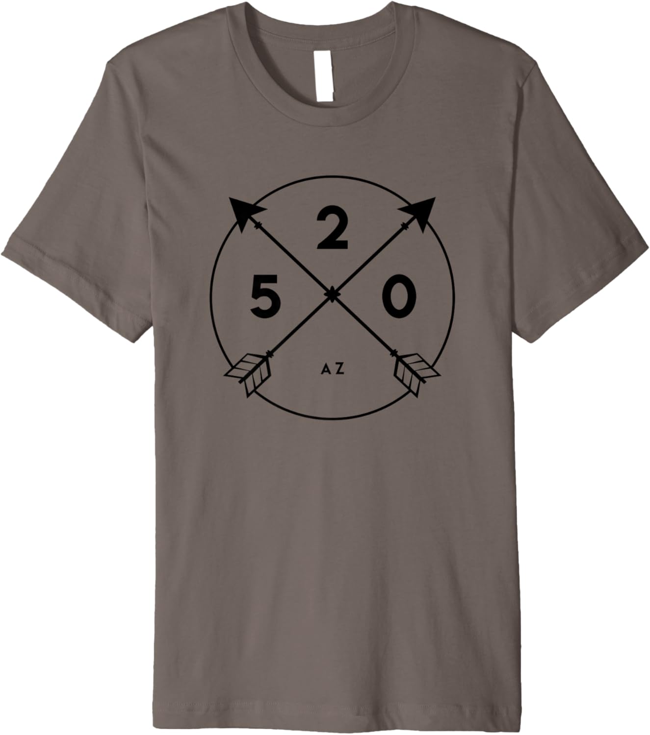 Amazon.com: Arizona Area Code Shirt 520 State Pride Souvenir Gift Arrow